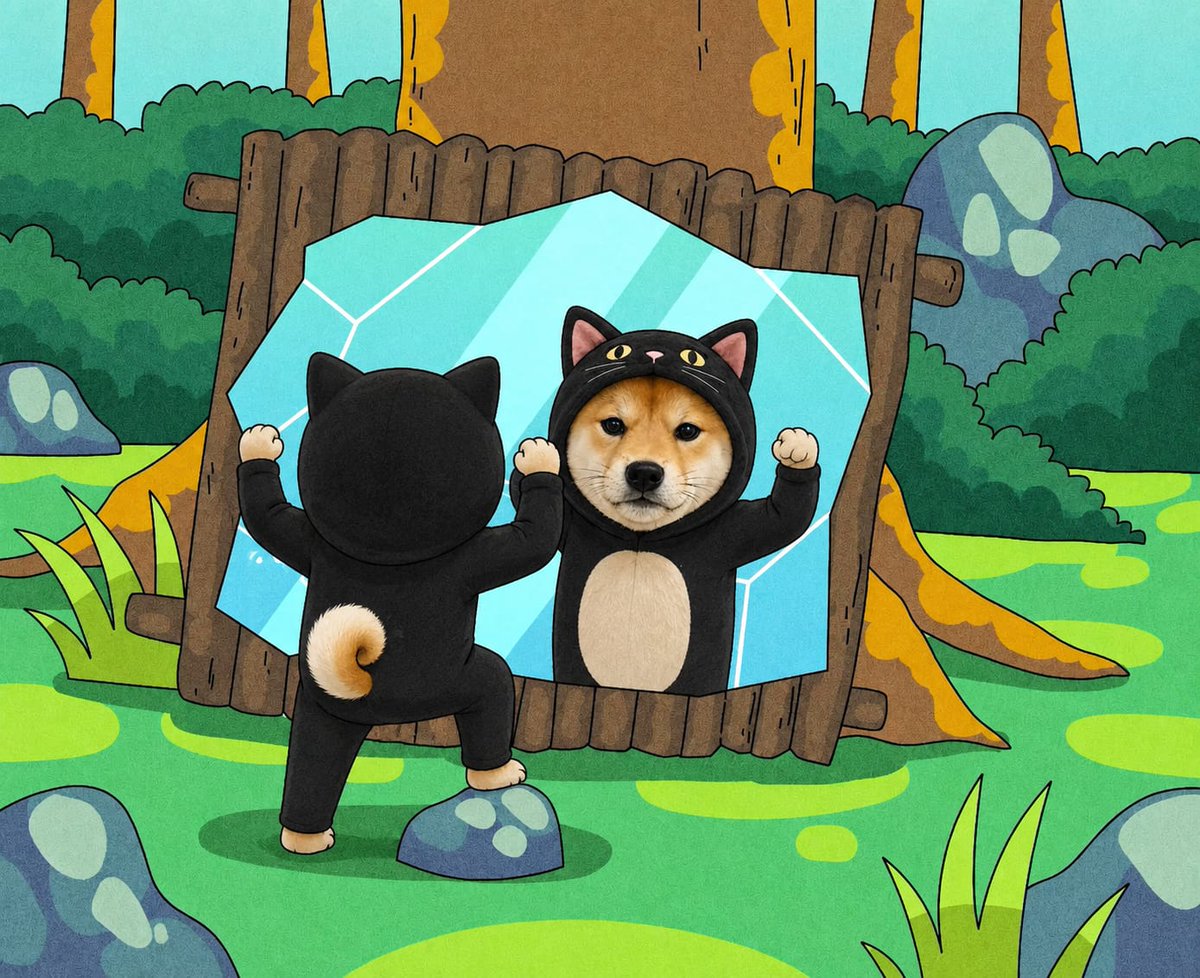 doginacatworld_'s tweet photo. Believe the one in the mirror.

Locked in $WOF https://t.co/tPcHF1EcGm