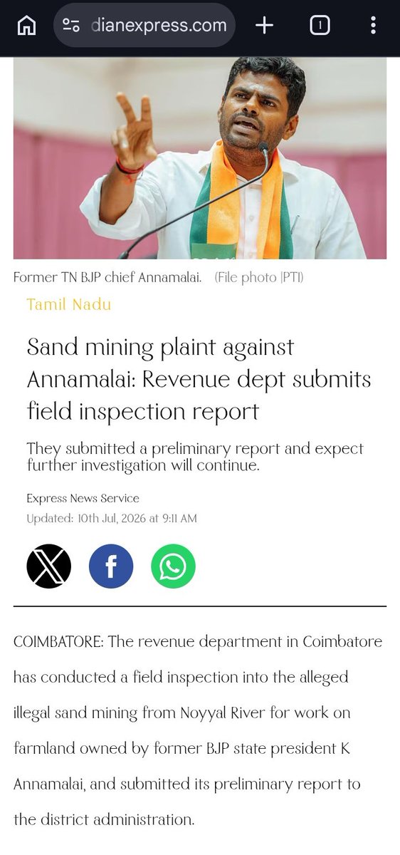 Sun_shiny_01's tweet photo. "No Violations were found."😌

@annamalai_k அவதூறு சேற்றை வாரி வீசுரவன் வீசட்டும், அதை நம்பி அவதூறை பரப்பும் haters பரப்படும், உங்களை புரிந்தவர்கள் என்றும் உங்களுடன் இருப்பார்கள், anna! 🦁✊🏻

LOVE YOU, ANNA!💛♾️

#Annamalai 💎💎💎💎 https://t.co/3MUx5C8uNP