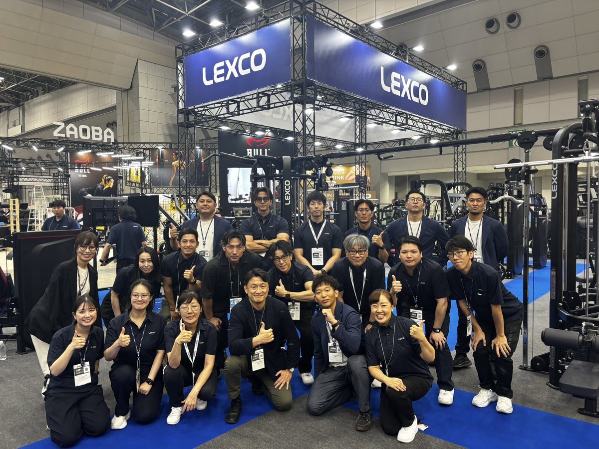 Fit_machine_TG's tweet photo. 【SPORTEC2026、終了】

準備3ヶ月は力不足。
会期3日は不安。
蓋を開けたら、当初たてた目標も無事達成。

間違いなく全員の力。

今は無事に終わってほっとしてる。

でも、これが「大成功」だったかは、
これからの結果が決める。

社員と手伝ってくれた皆様に感謝。

やるか、ぜったいにやるか。 https://t.co/GkmMLPzcjK
