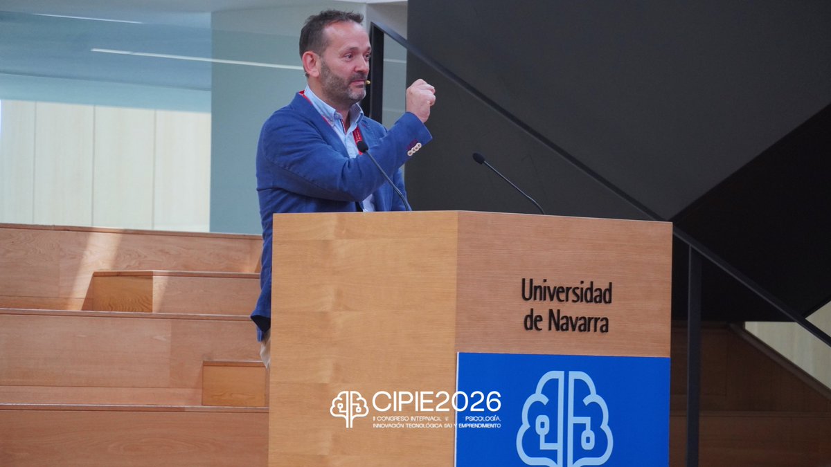 CIPIE2026's tweet photo. #CIPIE2026 impulsa la innovación y el emprendimiento en Psicología

🔵Íñigo Fernández de Piérola presenta el modelo NeuronUP para evaluar y formar desde la tecnología

🔵Natalia Zaira Pedrajas aborda la intervención a domicilio como modelo accesible,personalizado y ético https://t.co/9eb1ot5vD2