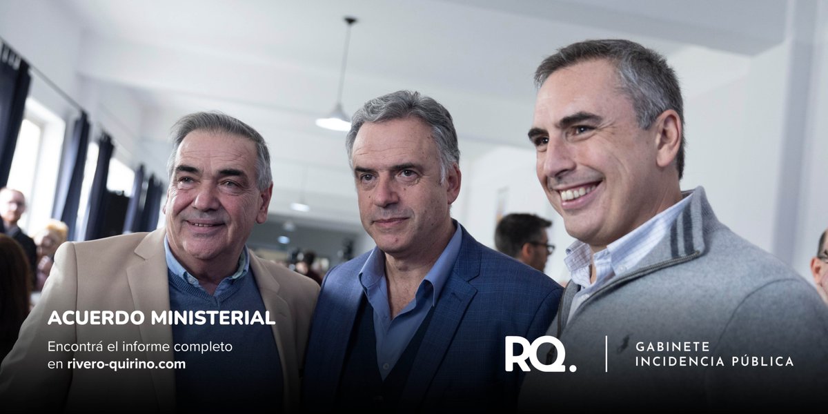 rq_gabinete's tweet photo. 🇺🇾 Acuerdo Ministerial | Semana 28

📌 El Gobierno presentó inversiones en infraestructura vial y saneamiento, con obras del MTOP y OSE.

📌 Comenzó la capacitación policial para el uso de vehículos blindados en operativos de seguridad.

🔗https://t.co/2RmBeAHMQZ https://t.co/OY7NSDt4sv