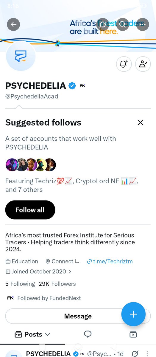 DhamalTotal12's tweet photo. @Techriztm @PsychedeliaAcad @FundedNext @TraderHadesh All ID follow ✅ 

Retweet done ✅ 

Like ✅ 

@Techriztm 

Attached All proof here 😀 https://t.co/YZuR0zREza