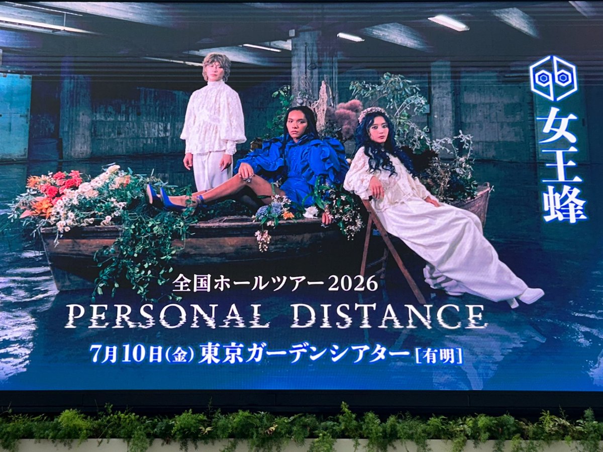 _aitsuntsun's tweet photo. #有明ガーデンシアター で #女王蜂 #personaldistance を見てきたよ。
席について開演を待ってたら��かわいい女のコがチケットを見ながらずっとキョロキョロしてた。
しばらく経って「あれ？　もしかして」と自分のチケットを見たらB8-1ではなくc8-1って書いてある！（数字はテキトーです） https://t.co/UTYMmouHAA
