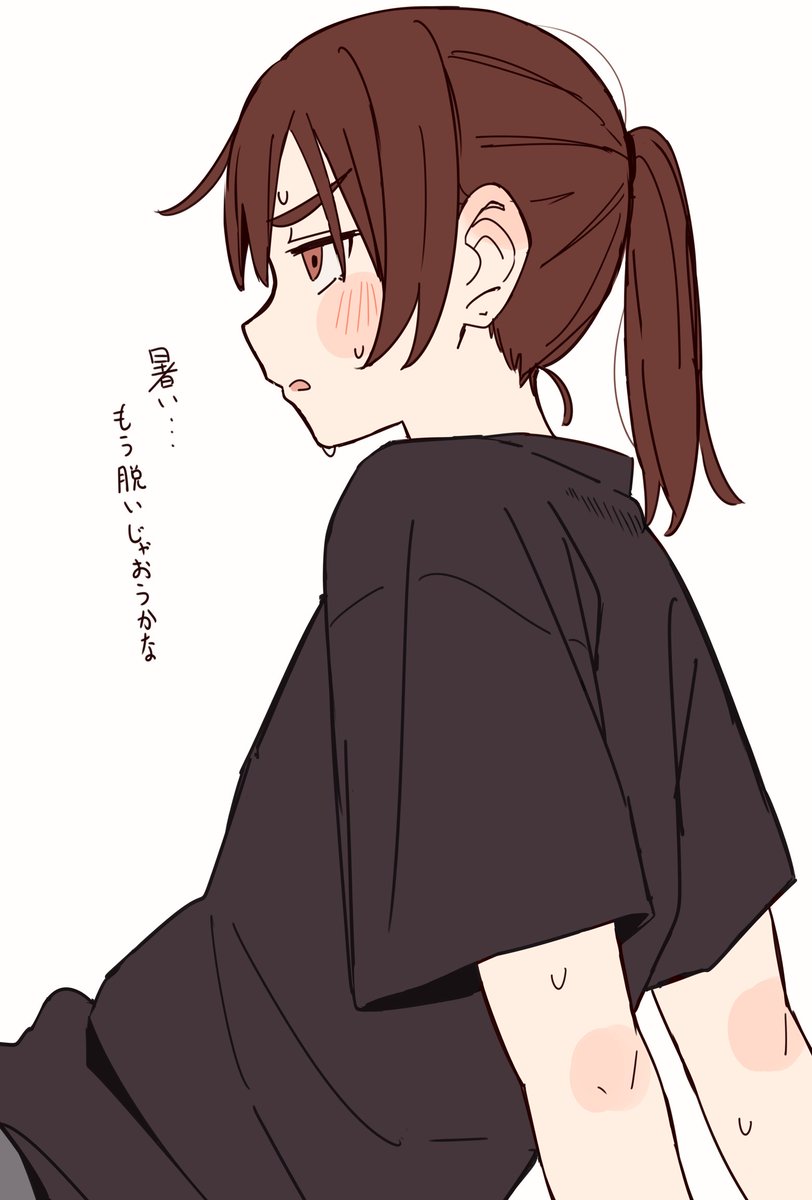 kappa_kptr's tweet photo. 暑いね🥵 https://t.co/S9oTBRMV1m