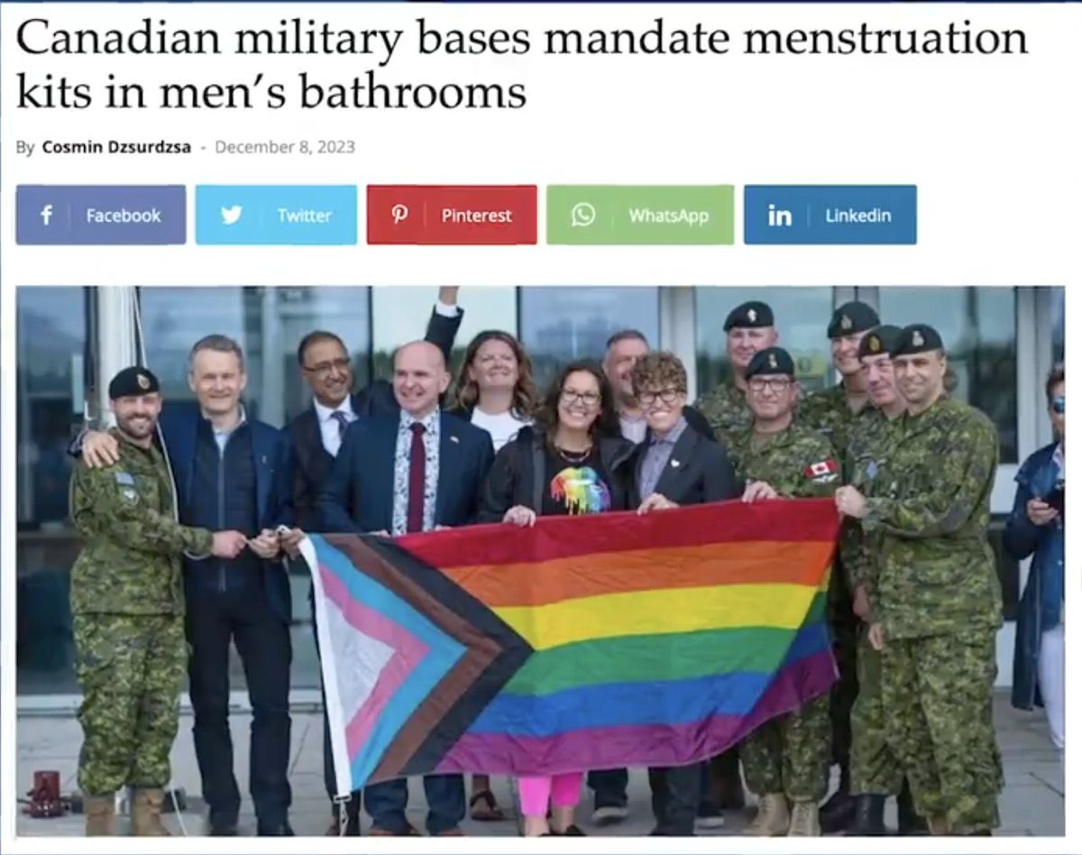 Misha36023310's tweet photo. @HarveyG1964 @JillSweden1 For the better part of a century, the U.S. has protected Canada militarily. Canada's military is a joke and its citizens are pacifist cowards. Without security, Canada would have no prosperity. Canada hides behind our shield like a frightened child. Pussies! https://t.co/0rGdgbvef5