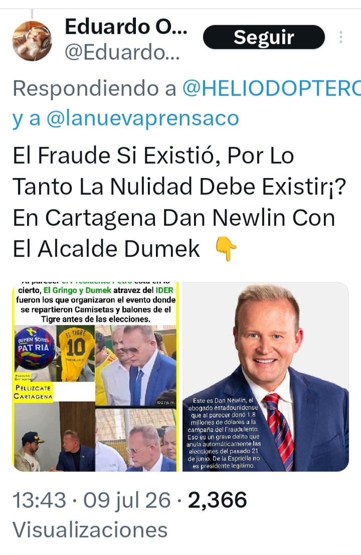 OCTAVIUSTRON's tweet photo. @MAndreaNieto Dineros extranjeros en una campaña sucia https://t.co/4VBH1FLPZH