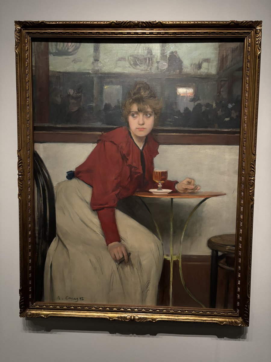 takuya17o's tweet photo. 三菱一号美術館の企画展「カフェに集う芸術家」観て来たけどめちゃくちゃオススメ。今回の企画展で初めて知ったロートレック(展示数がかなり多い)とシェレの作風が余りにも自分の好みにどストライクだったなぁ。そして企画展の目玉のラモンカザスの「マドレーヌ」。感動するので生で見て https://t.co/UudFJTuXTU