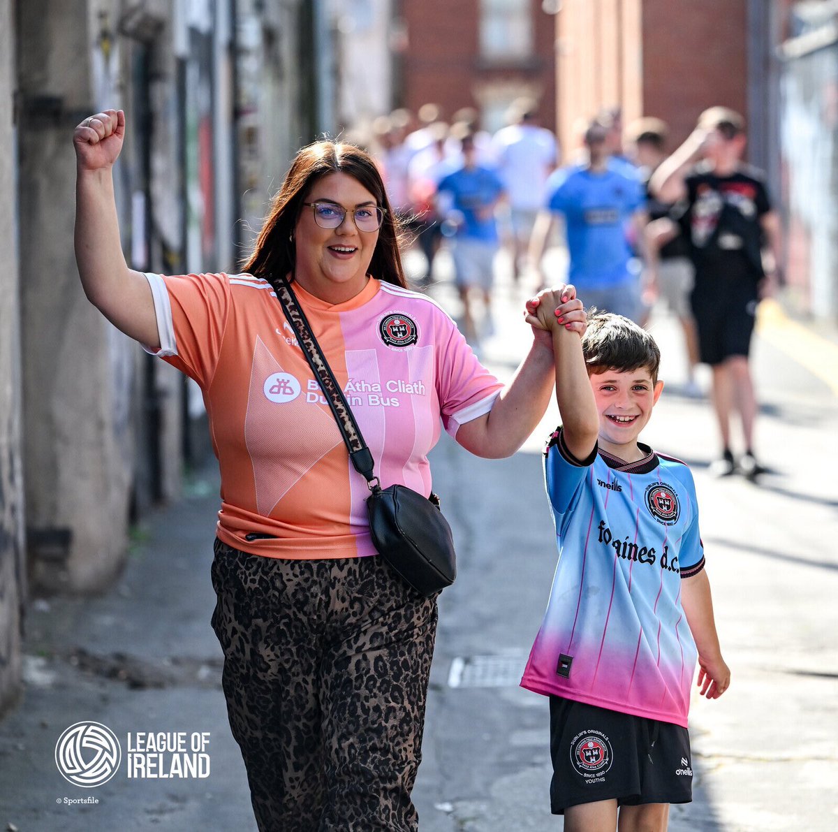bfcdublin's tweet photo. ❤️🖤 A brilliant buzz around Phibsborough yesterday as European football made a long-awaited return to Dalymount Park.

🫡 Thank you for your support. https://t.co/3VQbz0VsZx