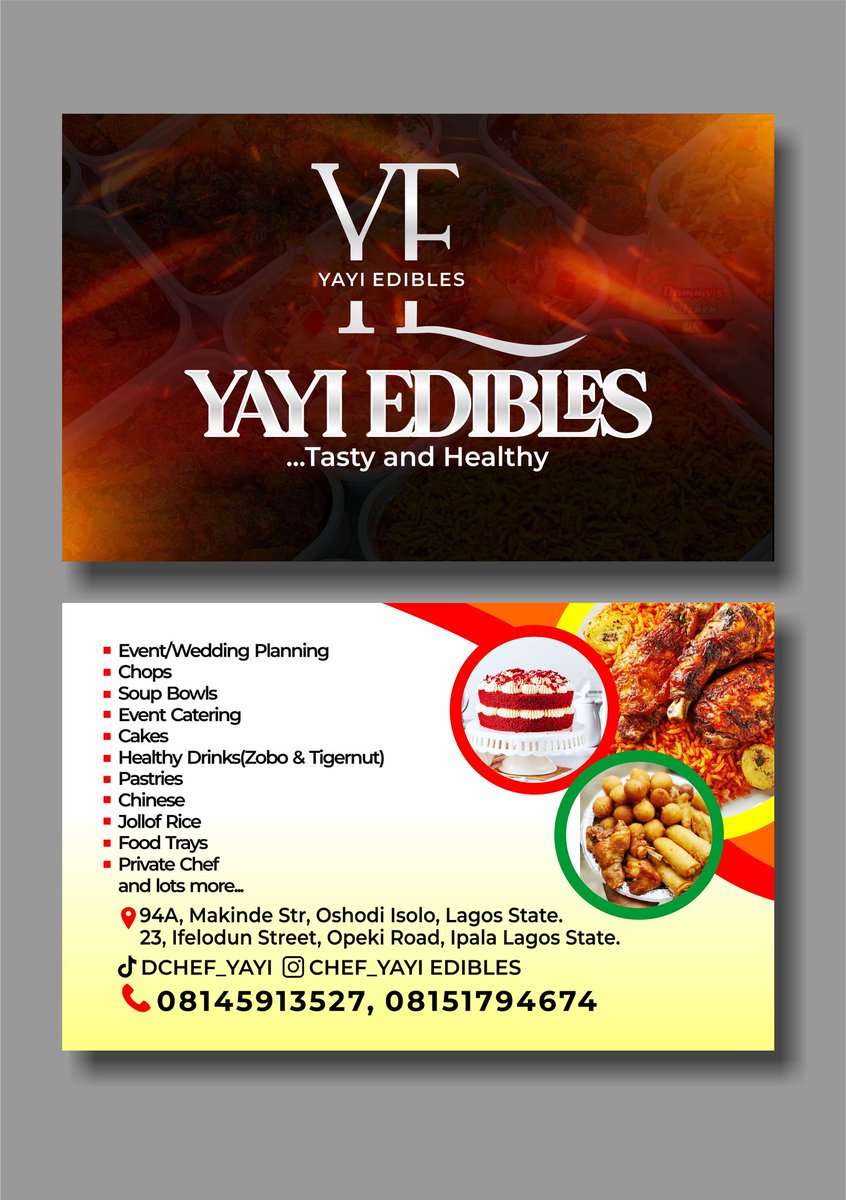 udo_daniel47's tweet photo. Logo + Flyer + Business Card
A branding project we delivered
No business is too small for branding.
Let's work on your next design project. Send a DM 08109384910
#graphicdesign #graphic #flyerdesign https://t.co/nUkrShoxon