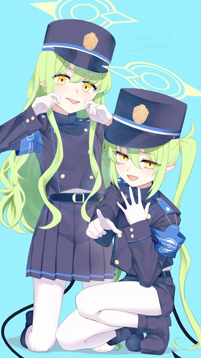 _KiSaM_'s tweet photo. イベ復刻記念ノゾミ＆ヒカリ https://t.co/N29WhKE0Tr