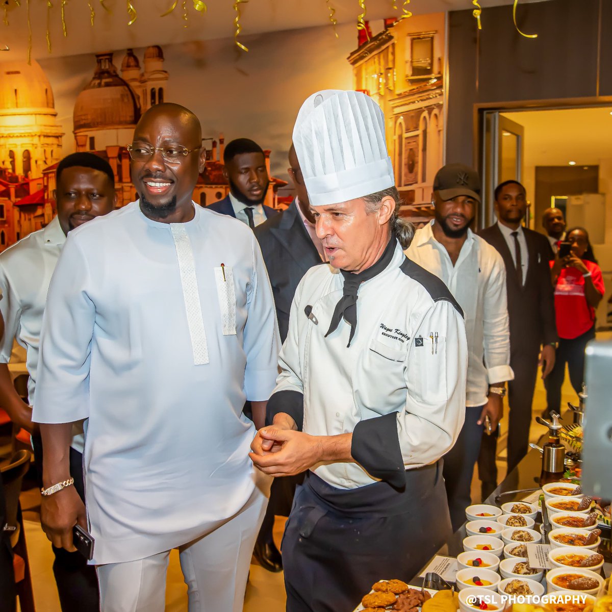 thelussohotel's tweet photo. We are thrilled and deeply honored to welcome @realobi_cubana to The Lusso Hotel &amp; Suites. Providing unmatched comfort and world-class hospitality to the finest guests is what we do best.

#abujaluxury #luxury #hotels #hotelsinabuja #explore https://t.co/3J0IEWh7am