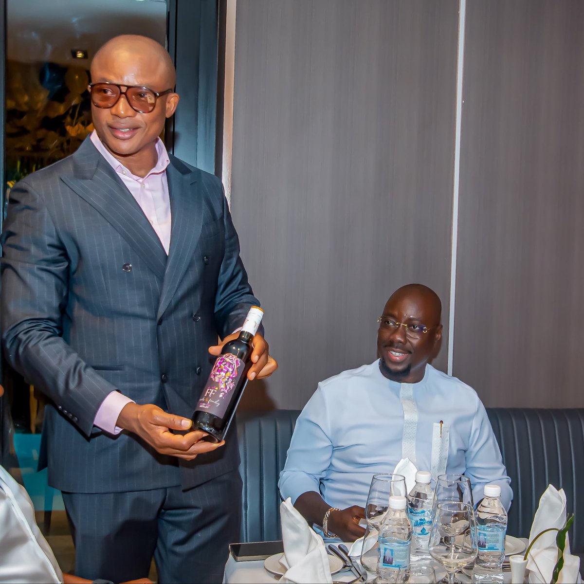 thelussohotel's tweet photo. We are thrilled and deeply honored to welcome @realobi_cubana to The Lusso Hotel &amp; Suites. Providing unmatched comfort and world-class hospitality to the finest guests is what we do best.

#abujaluxury #luxury #hotels #hotelsinabuja #explore https://t.co/3J0IEWh7am