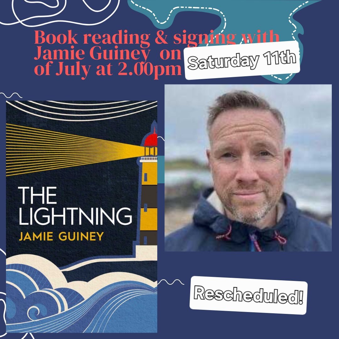 jamesgwriter's tweet photo. TOMORROW! 2pm!
In @WaterstonesCole
Do come along 🤩
#AuthorEvent #BookSigning #Coleraine #Tay #Books https://t.co/NrJAefeBS0