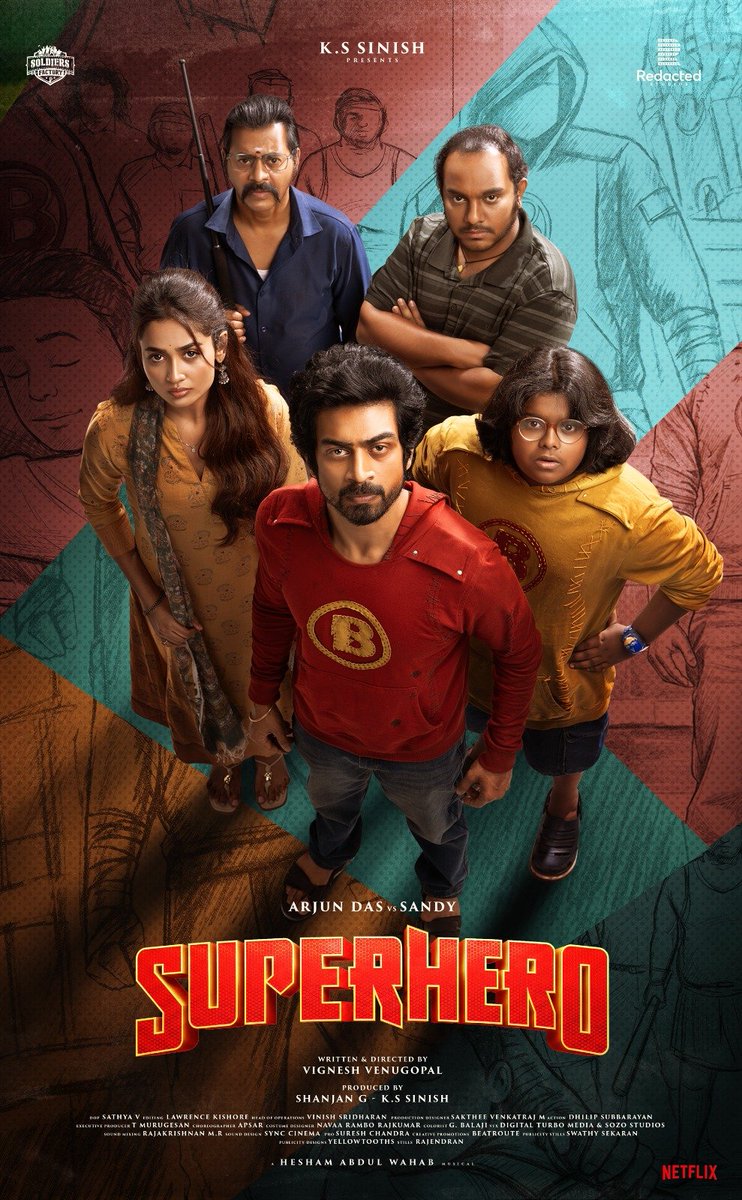 1stmotionworld's tweet photo. All 3 looks were fascinating &amp; creates an eager to wait for the film ! 

@sinish_s presents #SUPERHERO - 3rd Look
A commercial family entertainer 

@iam_arjundas @iamSandy_Off @sinish_s @shanicucic96 @storiesbyvicky @teju_ashwini @HeshamAWmusic @SoldiersFactory https://t.co/jjNxgjQaML