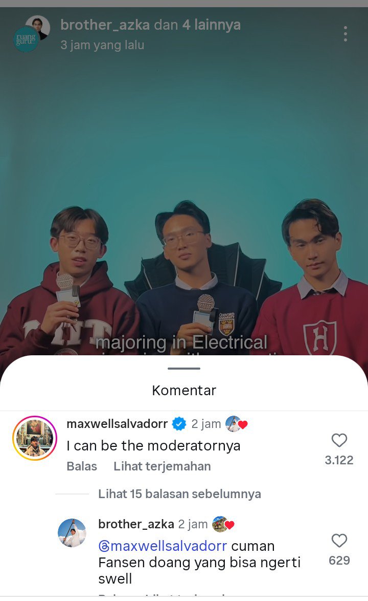 sprintgkle's tweet photo. Lucu banget 😭😭😭 
Ayo max live bareng mereka bertiga 😆 https://t.co/HtPEXK2vbx