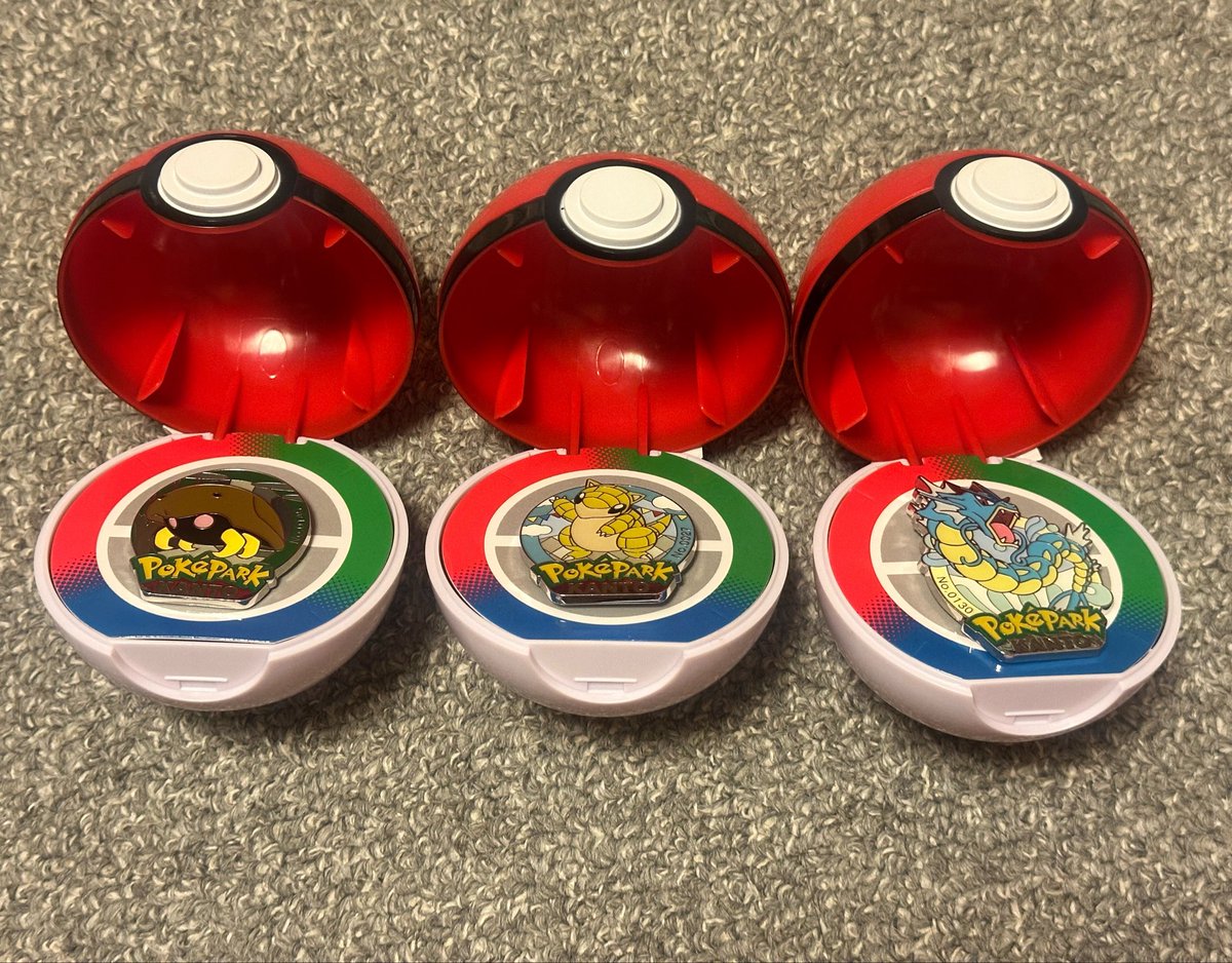 magical2828's tweet photo. ポケパーク ピンバッジ 交換

譲▶▷カブト・サンド・ギャラドス

求▷▶
ヒトカゲ✤・リザードン✤・ロコン✤・ガーディ・ジュゴン・ゲンガー✤・ガルーラ・タッツー・ラプラス・イーブイ✤・シャワーズ✤・ミニリュウ✤・ハクリュー✤

✤3:1交換でも大丈夫です。

都内手渡し・郵送可能 https://t.co/60QPAI9ONh