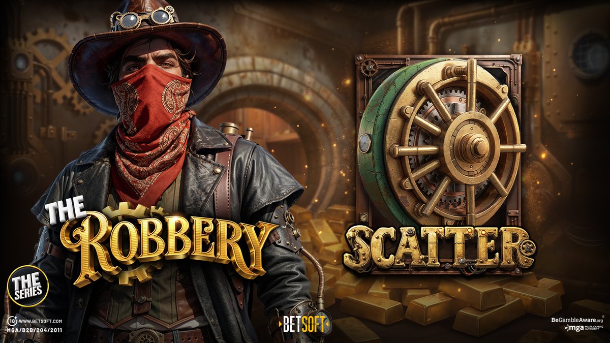 BetsoftGaming's tweet photo. 💰 Ready to break into the vault?

Land 3+ SCATTER symbols to trigger 6, 10, or 12 FREE SPINS.

Coming soon to THE Series.

🔞 https://t.co/XLEsVN8E8H

#TheRobbery #THESeries https://t.co/AdLgMsKmuJ