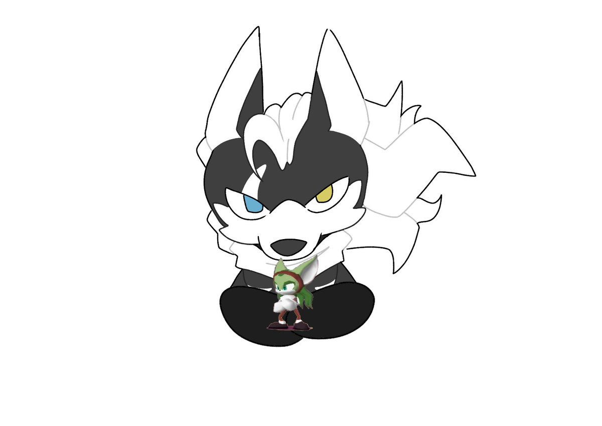 BlalistKreo's tweet photo. Look at her
#InfinitetheJackal #ZerotheJackal #MeganitheJackal #EnigmatheJackal #Infigani #Infinigma #Enigfinite https://t.co/jDnGBE6vg7