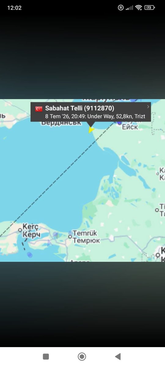turkdegs's tweet photo. Türk bandıralı 100m'lik M/T SABAHAT TELLİ Rusya'nın Taganrog limanında vuruldu‼️ https://t.co/1uvuNxLCL2