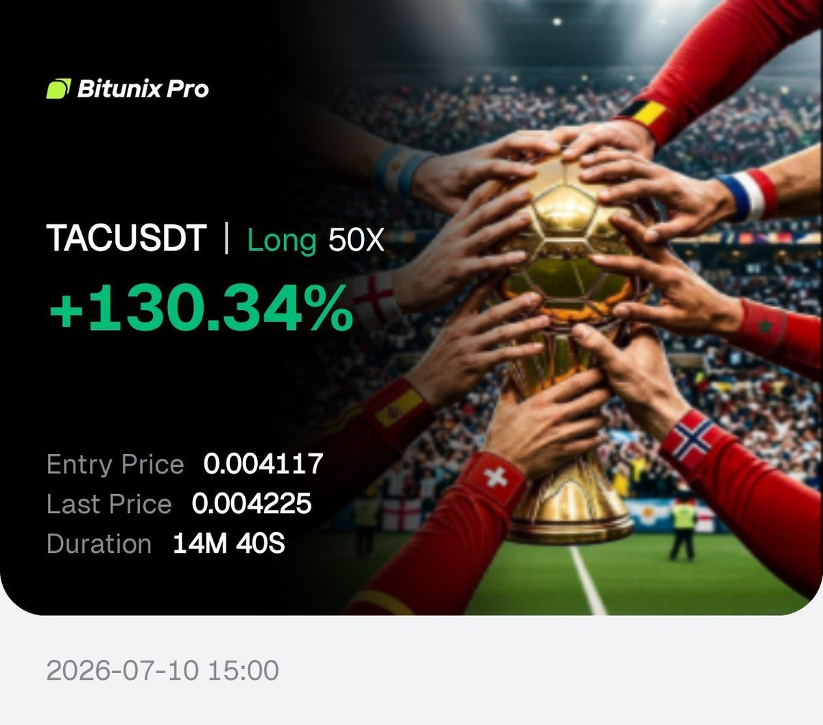 MaterialCryptoM's tweet photo. NOW $TAC TP1 ✅

https://t.co/btFjOwC4vE

$LAB $PENGU $ANSEM $CASHCAT $ARB $BTC $UNI $SOL $ONDO $ENA $ARROW $VVV $PI $SENT $US https://t.co/9fENycYQni