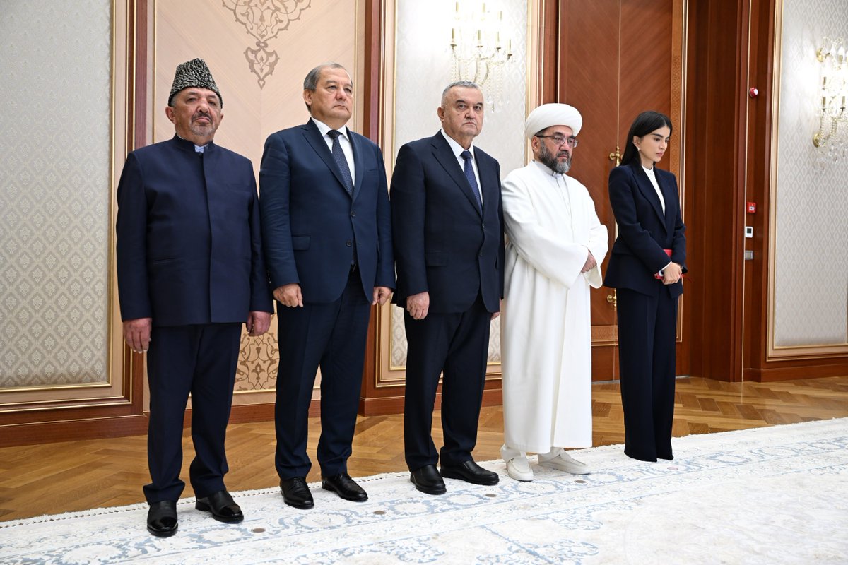 Shavkat Mirziyoyev's Press-service tweet media