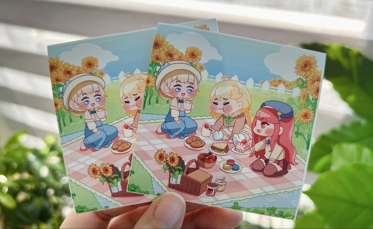 yuha_live2d's tweet photo. 그리고 통판 특전이었던 리무버블 스티커! 금액 상관없이 모든 구매자 분들께 한 장씩 선착순 지급 예정입니다! https://t.co/uNUKaMtUqA