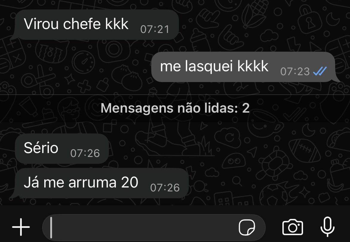 wil_ddflower's tweet photo. 7 da manhã porraKKKKKKKKK https://t.co/Eyfpu1Bne1