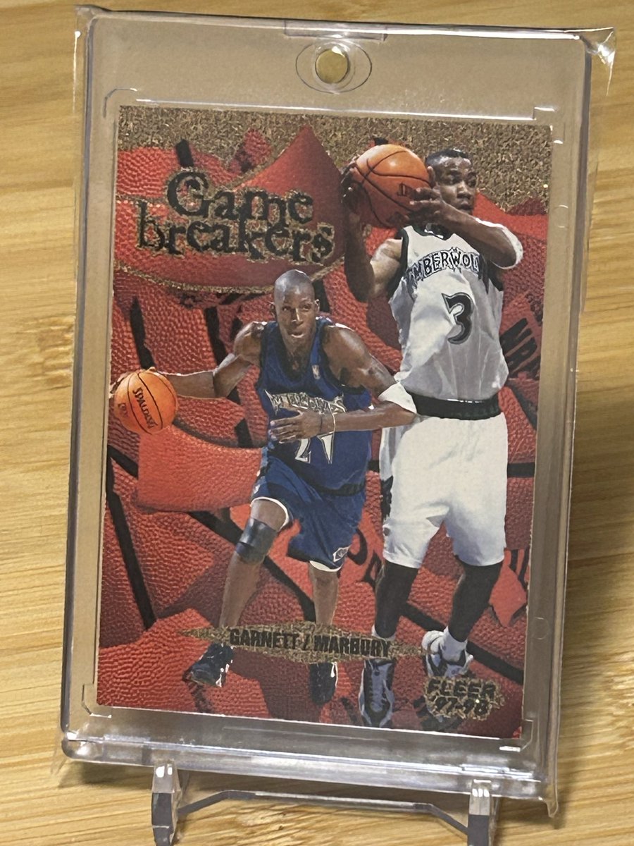 NBAトレカ 97-98 FLEERのGAME BREAKERSのオッズは1:288 ラインナップは