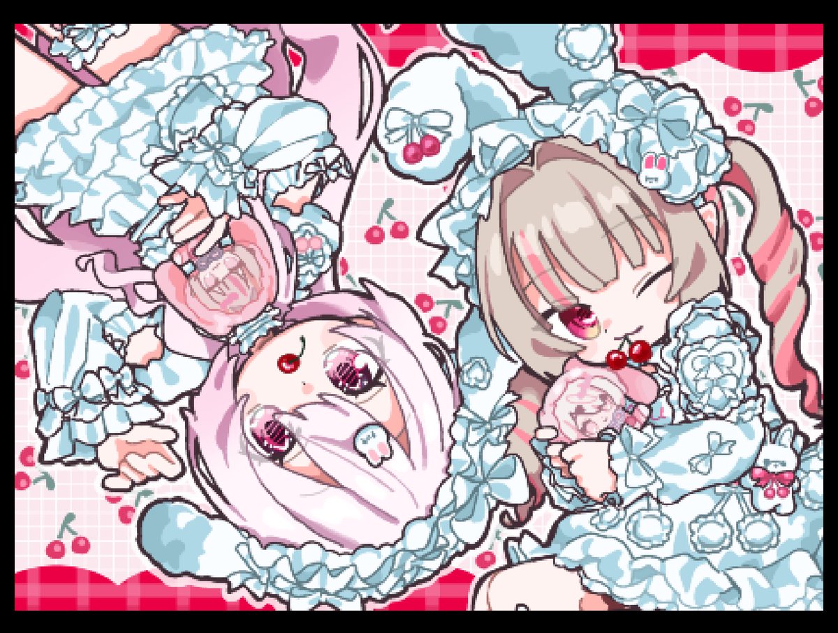 Popop_hrsz's tweet photo. 🍒 #しいなーと  #りりむとおえかき 🍒 https://t.co/rJyNVKOnGF