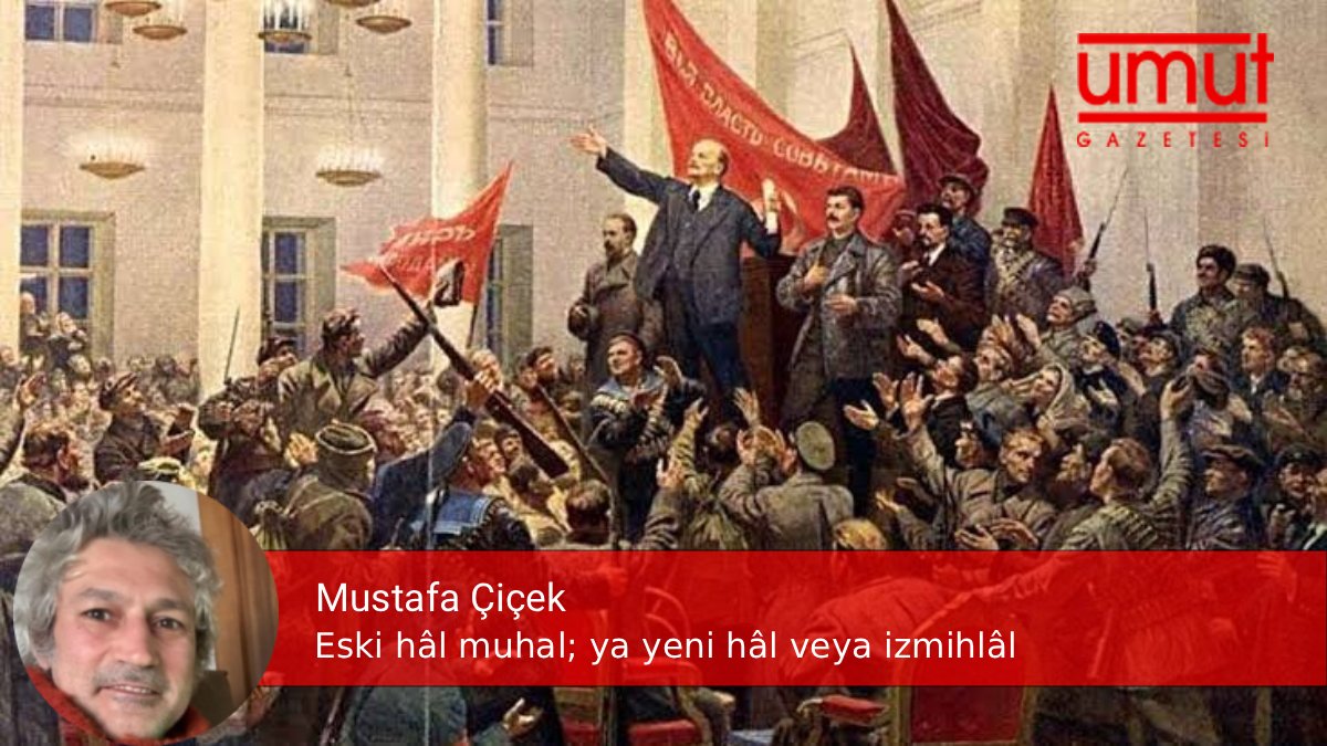 umuthaber_5's tweet photo. Eski hâl muhal; ya yeni hâl veya izmihlâl - Mustafa Çiçek

Tıpkı 68 gençlik hareketinin içinden doğan devrimci dinamizmin, 70’li yılların gençlik ve sınıf mücadeleleri içinde proleter sosyalist bir yönelim kazanarak yeni siyasal çıkışlara zemin hazırlaması gibi, bugün de 70’lerden günümüze farklı siyasal mecralarda birikmiş devrimci deneyimler teorik, politik ve örgütsel olarak günümüz işçi sınıfının somut gerçekliği temelinde yeniden üretilmelidir.

#UmutYazıları

https://t.co/rNIlzQwCrC
