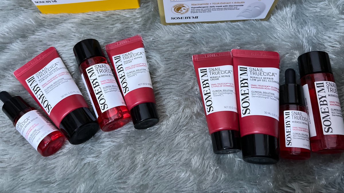 silvialdrn's tweet photo. WTS // want to sell NEW
somebymi snail kit
• 💰100
aku ada 2 paket ya guys, satuan juga bisa
somebymi skincare murah snail kit https://t.co/7Ie2fMyKNt