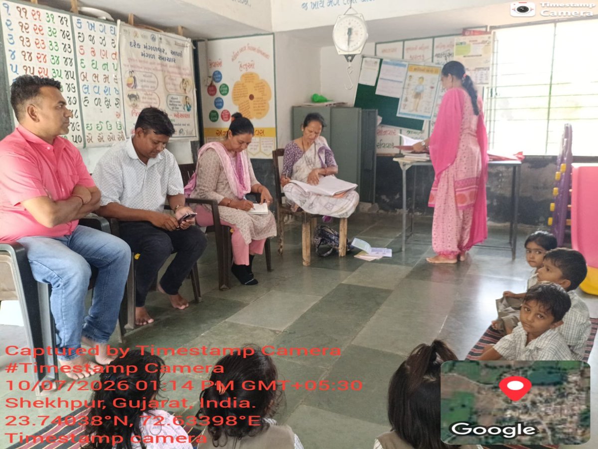 CDPOvadnagar's tweet photo. ઘટક વડનગર CDPO મેડમ, તેમજ ઓફિસ સ્ટાફ દ્વારા શેખપુર વડ કેન્દ્રની ચકાસણી કરવામાં આવી.
@POICDSMehsana
@ddo_mehsana
@CollectorMeh
@WCDGujarat
#PA_PA_PAGLI
@mwcd
@cmoguj
@manisha_vakil
@pib
@RanjitIAS https://t.co/GRuu0R3L5g