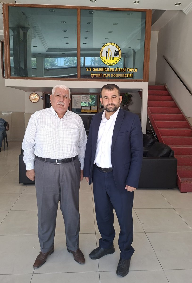 gazeteci_kadir's tweet photo. #Şanlıurfa Galericiler Sitesi Toplu İşyeri Yapı Kooperatifi Başkanı Osman Karageçili’yi ziyaret ettik.

Sektördeki gelişmeler, esnafımızın durumu ve geleceğe yönelik projeler üzerine son derece verimli bir istişare gerçekleştirdik.

#Şanlıurfa #Esnaf #Ziyaret #İstişare #Galeri https://t.co/xRAX4jR3Dt
