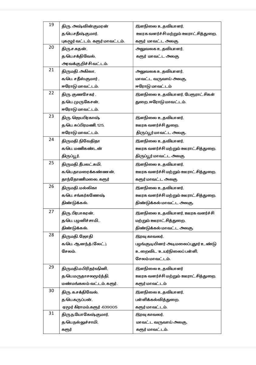 jofredrick1's tweet photo. 31 பேருக்கு கருணை அடிப்படையில் அரசு பணிக்கான ஆணையை வழங்கினார் நமது அண்ணன் @TVKVijayHQ !

இதில் 32வது ஆளான 'சாந்தி' அவர்கள் 10 லட்சம் பணத்தை மட்டும் பெற்றுக் கொண்டார் ! https://t.co/RQUed3IOM3