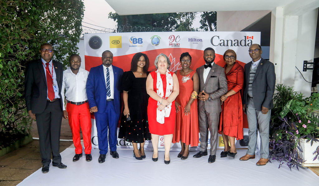 CanadaCameroon's tweet photo. 🇨🇦🇨🇲🇬🇦🇨🇫🇹🇩 #The_Canada_Day_2026_Reception celebrated friendship, La Francophonie and the strong ties between the peoples of Canada, Cameroon, Chad, the Central African Republic and Gabon. Together for peace, good governance and inclusive growth. https://t.co/qqbGTj8b1D