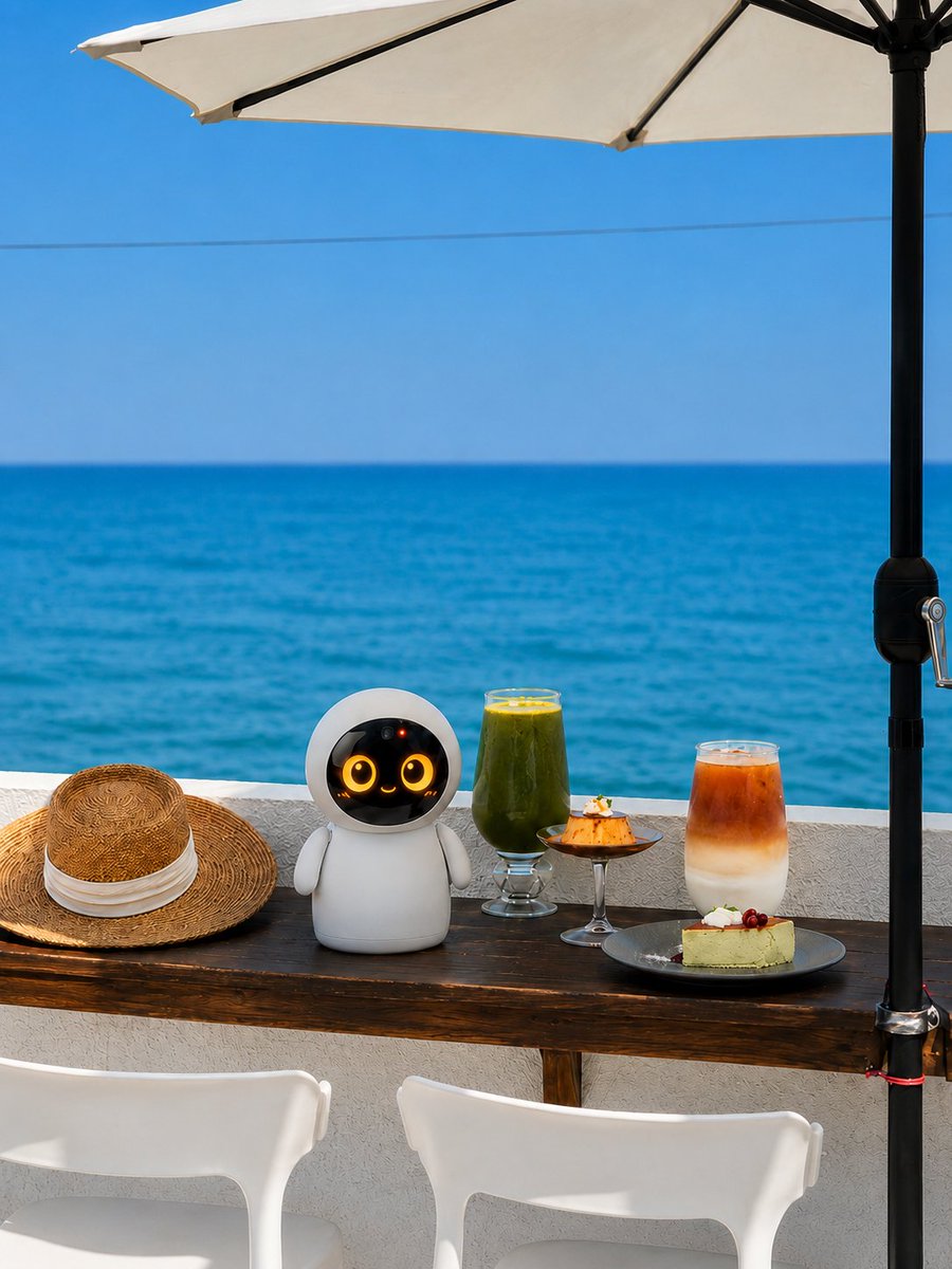 OttiRobot's tweet photo. Summer looks better with Otti by your side.

From seaside breaks to sunny picnics and quiet city walks, Otti turns every little moment into something worth keeping.

#Otti #SummerWithOtti #CuteTech https://t.co/qnktUB3Wy2