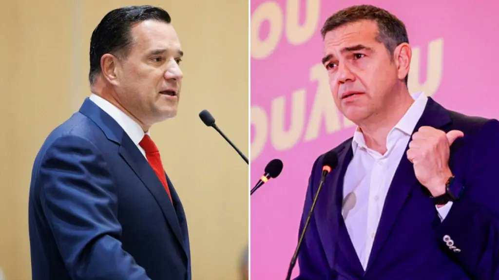 PoliticalGR's tweet photo. «Καρφί» Γεωργιάδη σε Τσίπρα μετά την αποκάλυψη της «Political»: Με τα λεφτά του περνάει μια χαρά στη Σαρδηνία