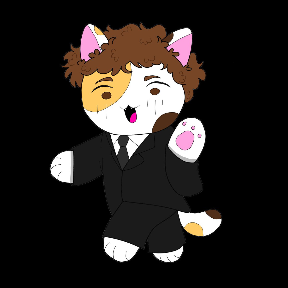 P4r3ma's tweet photo. Suit kitty , by @martinatorpark ! Thank you so much , I am really lucky to have a friend that can draw !!
~ Commision no use !! ~
#Ap36
#angelpiqueras
#moto2
#commisionart https://t.co/aHkR2X2bEZ