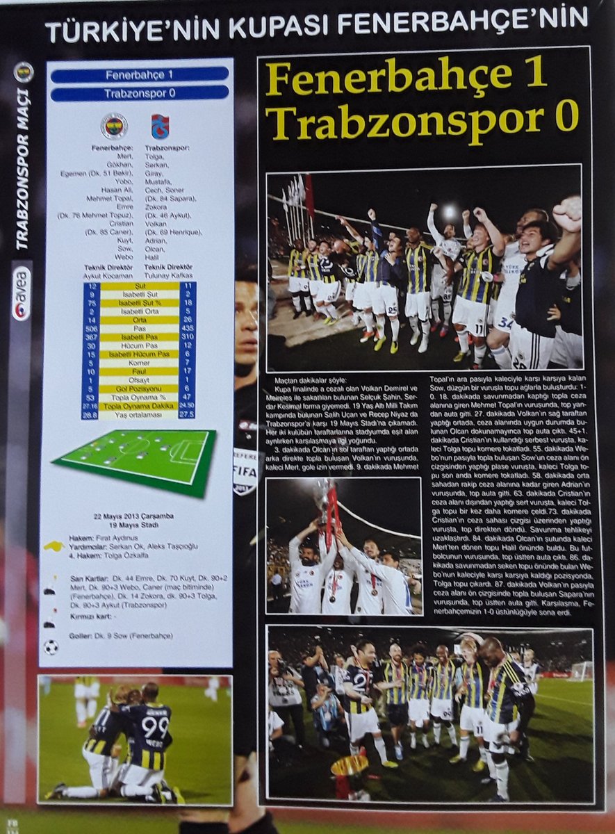 CSunbay's tweet photo. #FENERBAHÇETARİHİ
#FenerbahçeFutbolTakımı20122013
#Trabzonspor #FBvTS #MoussaSow
Ziraat Türkiye Kupası Final Maçı 22 Mayıs 2013 FENERBAHÇE 1 TRABZONSPOR 0 https://t.co/TxtzILOOsa