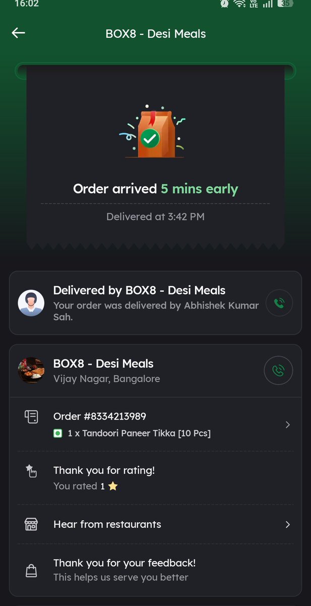 Sidd_vardhaman's tweet photo. @zomatocare @zomato I guess this company is completely running by bots. No proper response for customer. The order what I received completely not satisfied. Even after complaining in chat the bot is looping with same bakwas soln. Find the details below. RIP #ZOMATO https://t.co/WnEW7JbTfi