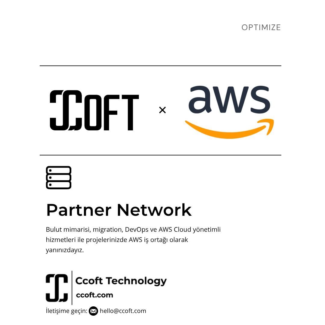 ccofttech's tweet photo. Ccoft Technology artık AWS Partner Network üyesi! 🚀 Ürünlerinizi AWS bulut altyapısı, kusursuz migration ve DevOps süreçleriyle optimize ediyoruz. Daha hızlı, daha güvenli ve sınırsız ölçeklenebilir sistemler inşa etmeye devam.
#AWS #CloudComputing #Ccoft https://t.co/sBK5EZRU0J