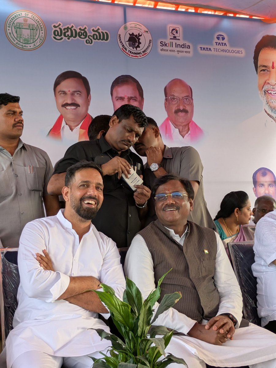 FaheemQureshinc's tweet photo. Visited TGMREIS Girls & Boys Residential Schools, Algole, Zaheerabad, along with Mr. B. Shafiullah, IFS, Secretary to Government, Minorities Welfare Department, to review academic standards, student welfare, and institutional infrastructure.
Interacted with students, teachers, and staff, and inspected classrooms, hostels, kitchens, dining halls, and other facilities. Emphasized quality education, discipline, hygiene, student safety, and holistic development.
Appreciate the dedication of the teaching and non-teaching staff. TGMREIS remains committed to providing quality residential education and creating opportunities that empower every student to achieve excellence.

Also attended the ATC foundation stone laying ceremony and also inspected the local Stadium at Zaheerabad along with the State Labour Minister and District In-charge Minister Gaddam Vivek Venkataswamy, MP Suresh Kumar Shetkar, DCC District President Nirmala Jaggareddy, Zaheerabad Party In-charge Chandrashekhar, SETWIN Chairman Giridhar Reddy, Municipal Chairman Mohammed Yunus, Congress leader Ujwal Reddy, and former Industrial Chairman Tanveer, among others.

#telangana #congress #tgmreis #zaheerabad