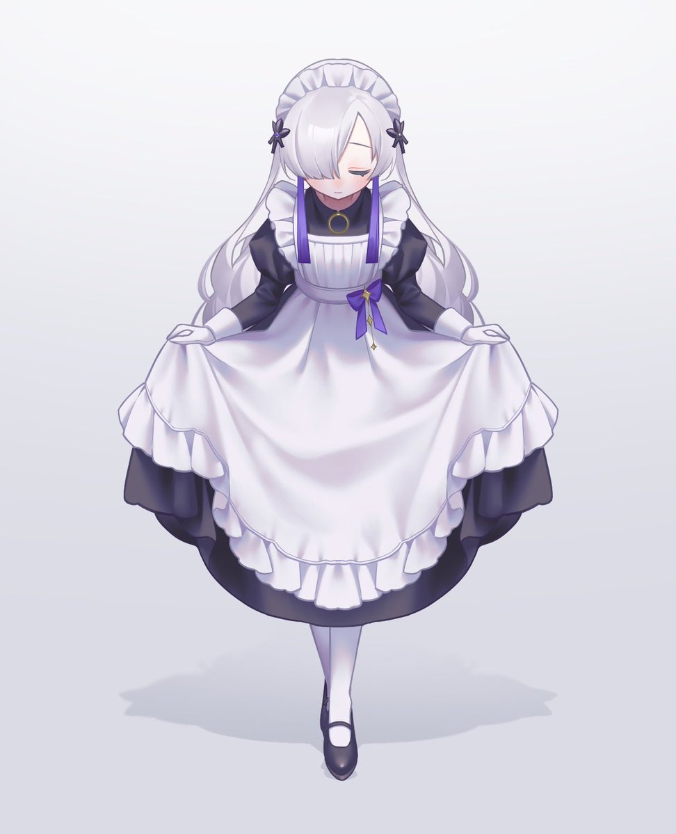 Suiri02's tweet photo. お出迎えメイド星界ちゃん💫 https://t.co/qe13xmJx6q