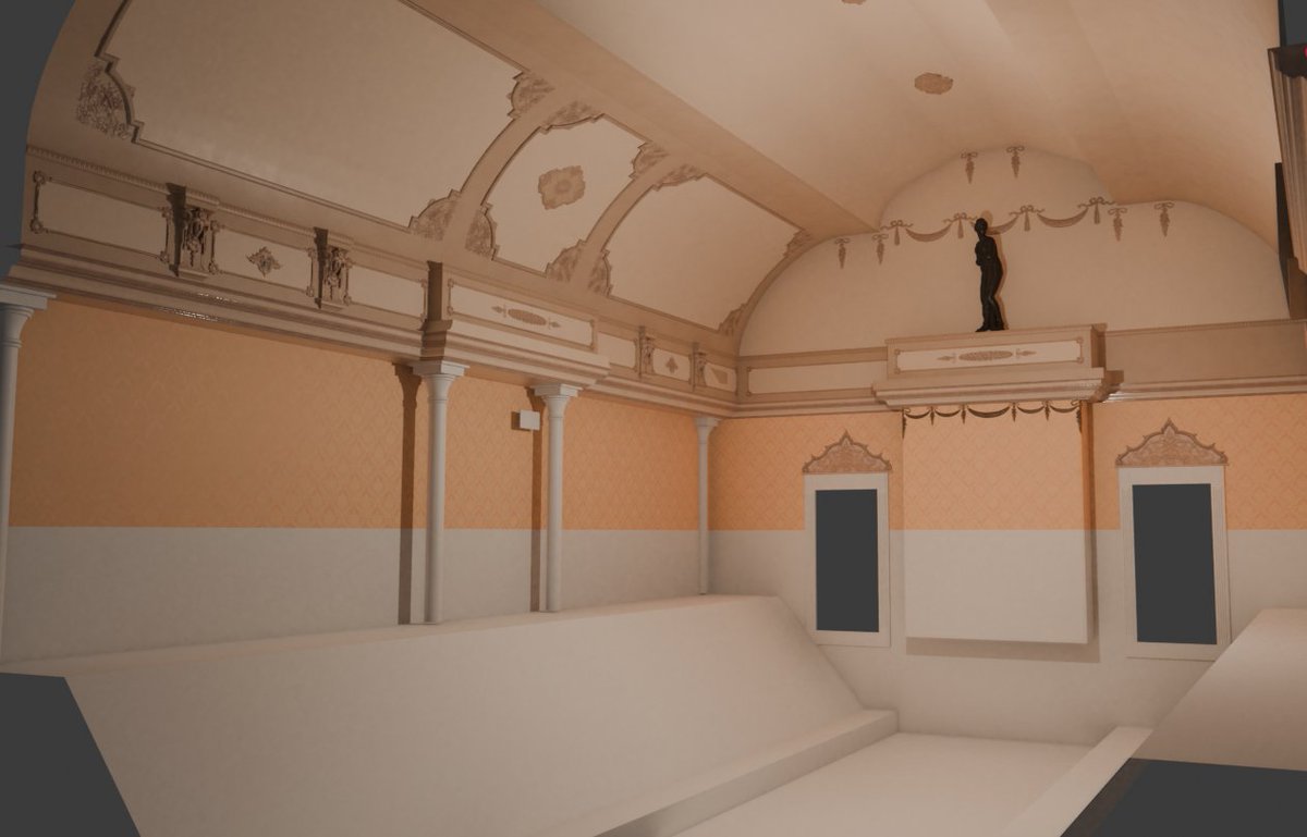 Kapiteijn_'s tweet photo. De huidige staat van het 3D model van de huiskamer uit Villa Volta voor mijn Unreal Engine 5.0 project #efteling #unrealengine #blender #villavolta #3D https://t.co/hQKlBR31Gw