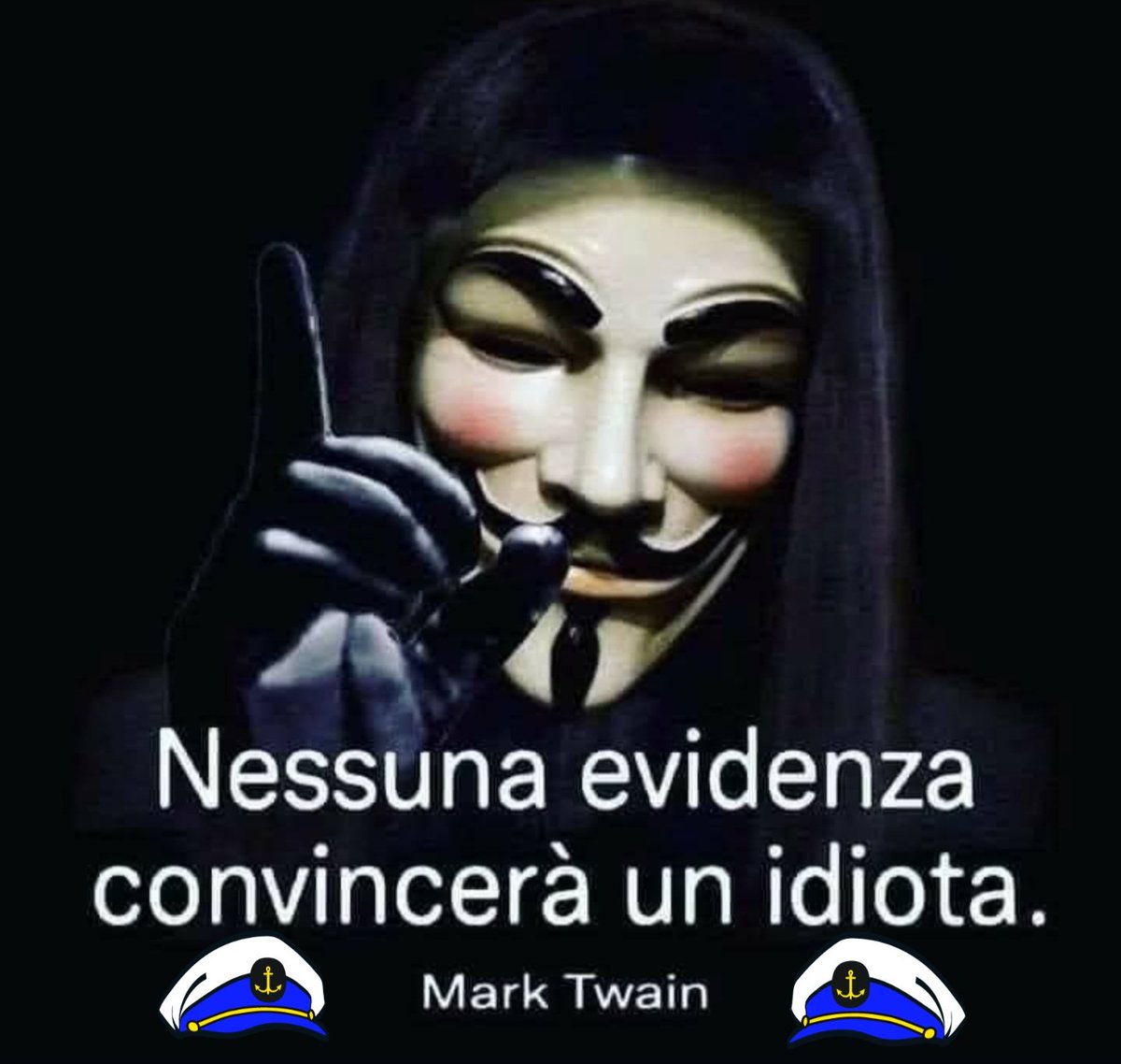 Angelredblack1's tweet photo. « Nessuna evidenza convincerà un idiota »
#CalciopoliBis #Arbitropoli #RocchiGate #Interopoli https://t.co/wgwsTWnDvu