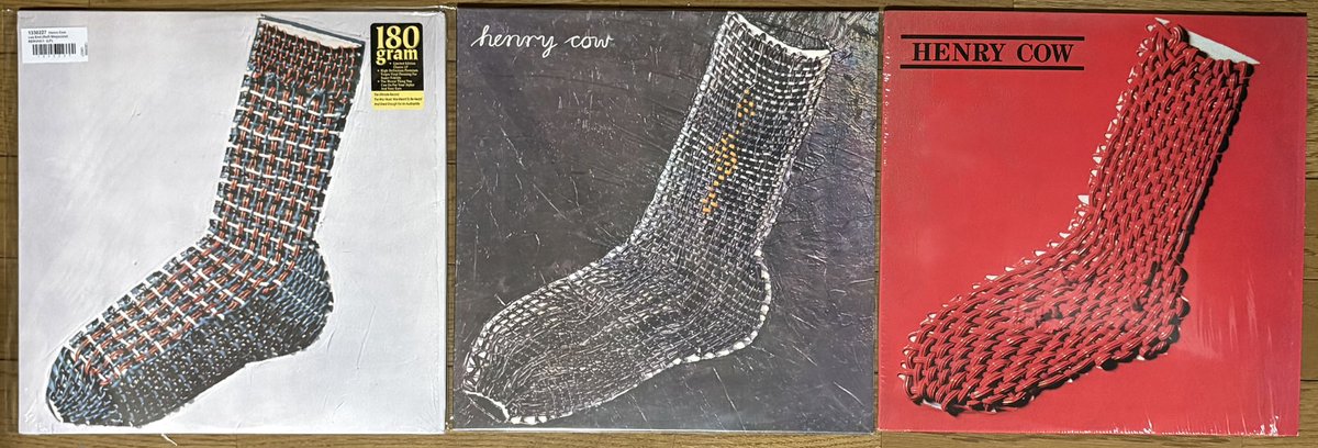 今日はHenry Cowを。難解と言われがちなバンドだけど、だからこそ時々