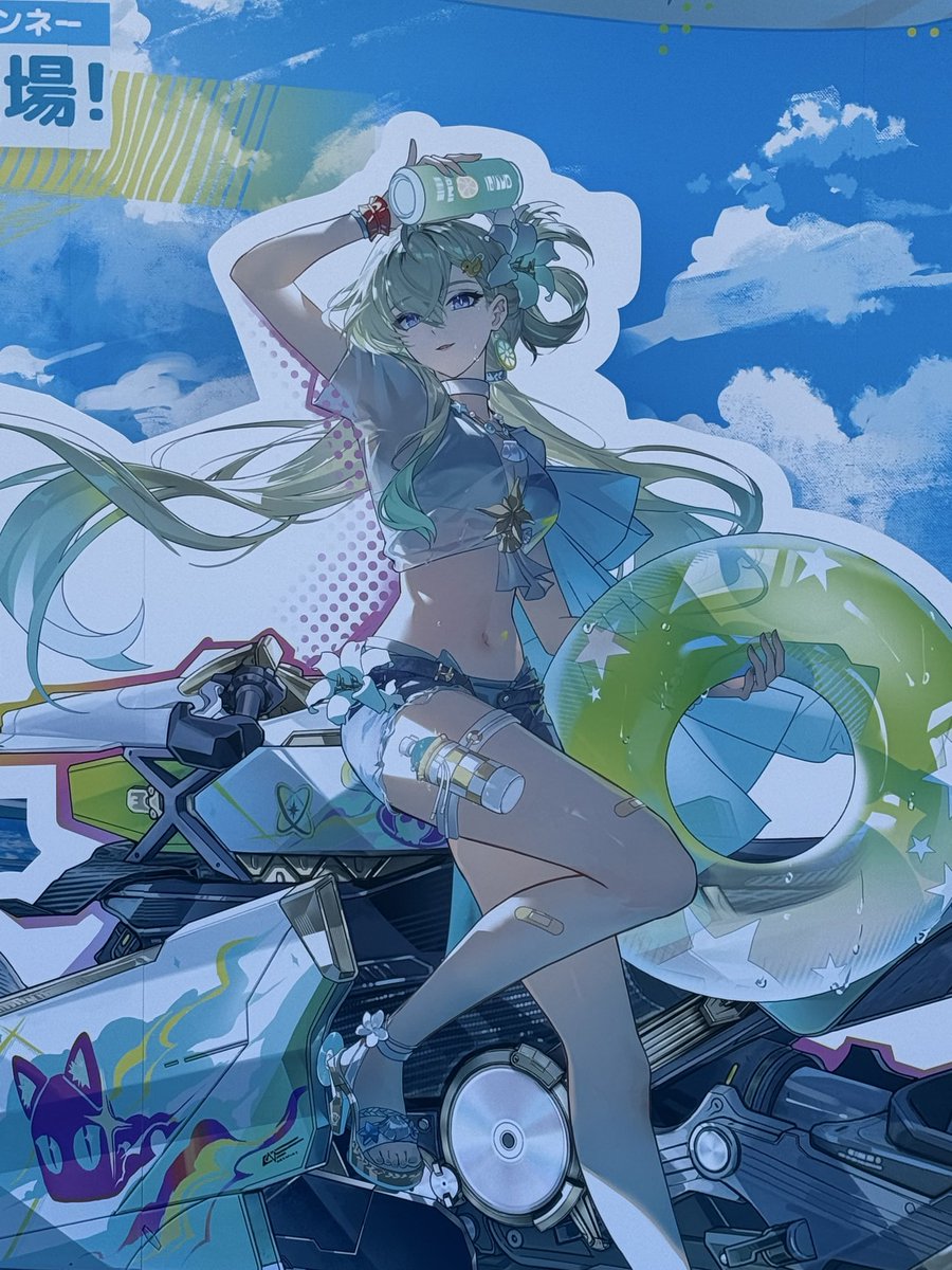 y2Lily's tweet photo. 道頓堀で鳴潮の展示始まってました！ https://t.co/IGQn4ITsAo