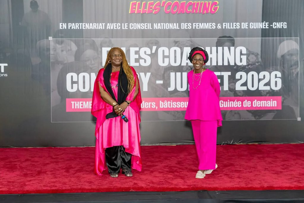 CurtisMonique's tweet photo. Toutes mes félicitations à l’équipe d’Elles’Coaching pour cette initiative qui investit dans le leadership des femmes élues locales. Renforcer leurs capacités, c’est renforcer la gouvernance locale et construire une Guinée plus inclusive. Plein succès ! #EllesCoaching https://t.co/DdelFWfGMN