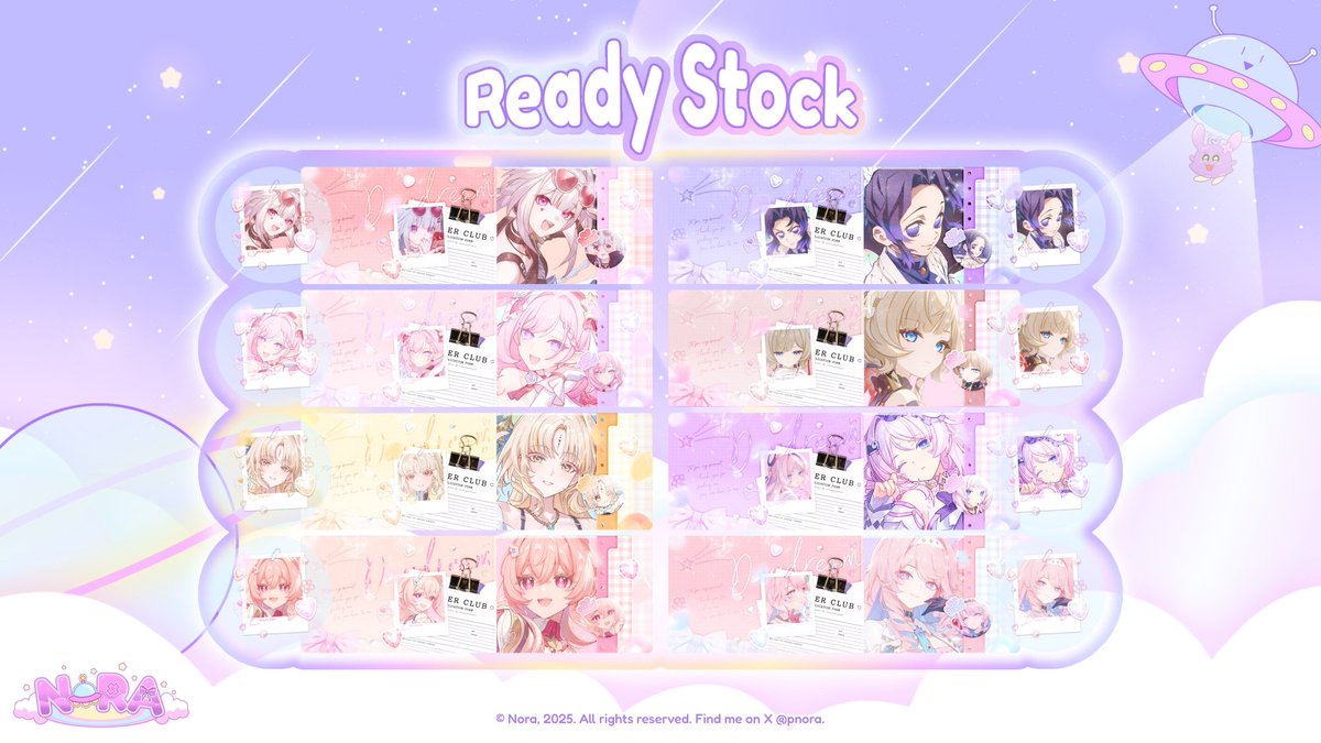 pnora's tweet photo. Help rt? Tia!
Aku ada 24 layout ready stock 2D yang bisa langsung ditake via DM :3 prici sm kodenya ada di ALT yah! Bisa sebut kodenya aja di DM, hayu jajannn π«Άπ»π
#bealanja #2disell https://t.co/KYfyjqC0WX