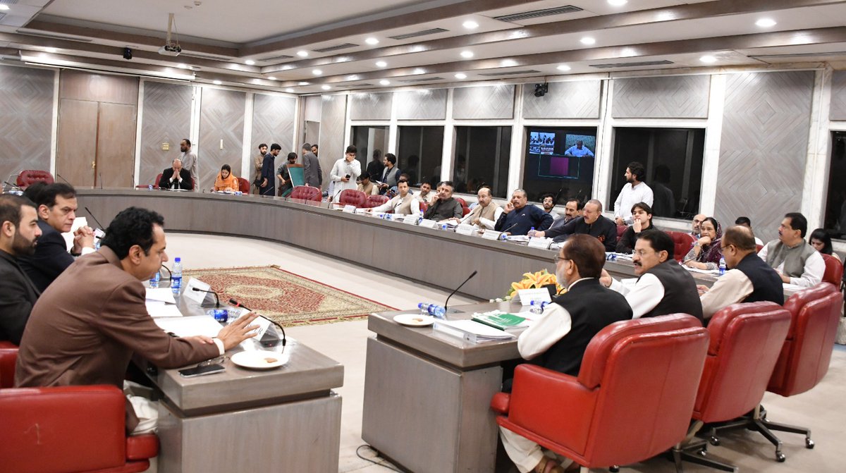 NA_Committees's tweet photo. The Standing Committee on Interior and Narcotics Control met today under the Chairmanship of Raja Khurram Shahzad Nawaz, MNA, at Parliament House.
#NACommittee @NAofPakistan @MOIofficialGoP https://t.co/cB4v9gl2Tf